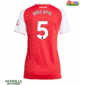 Arsenal Piero Hincapie #5 Hemmatröja Kvinnor 2025-26 Kortärmad